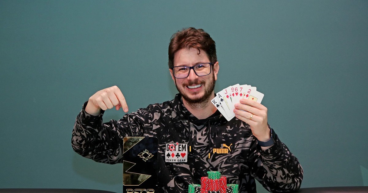 Aloísio Dourado segue líder do ranking geral do BSOP após a etapa de Floripa